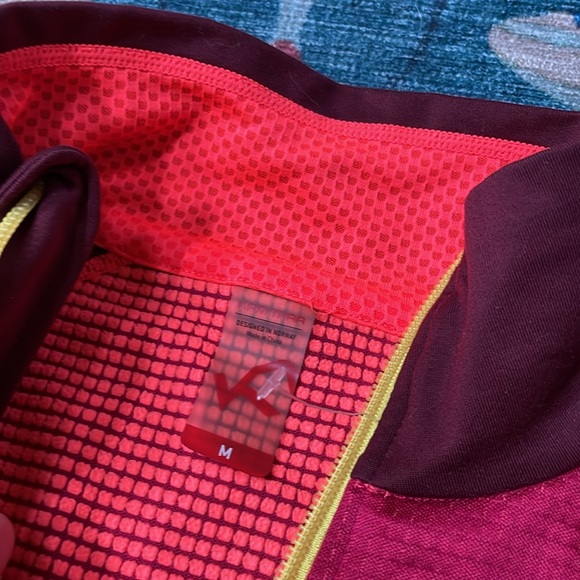 Kari Traa Women's Long Sleeve Top - Pink and Red - Picture 3 of 6